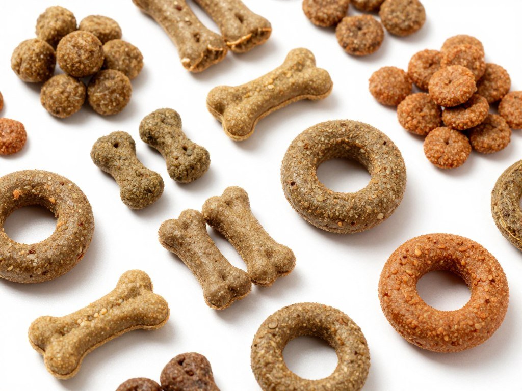 Custom-shaped pet food pellets from mini pellet machine