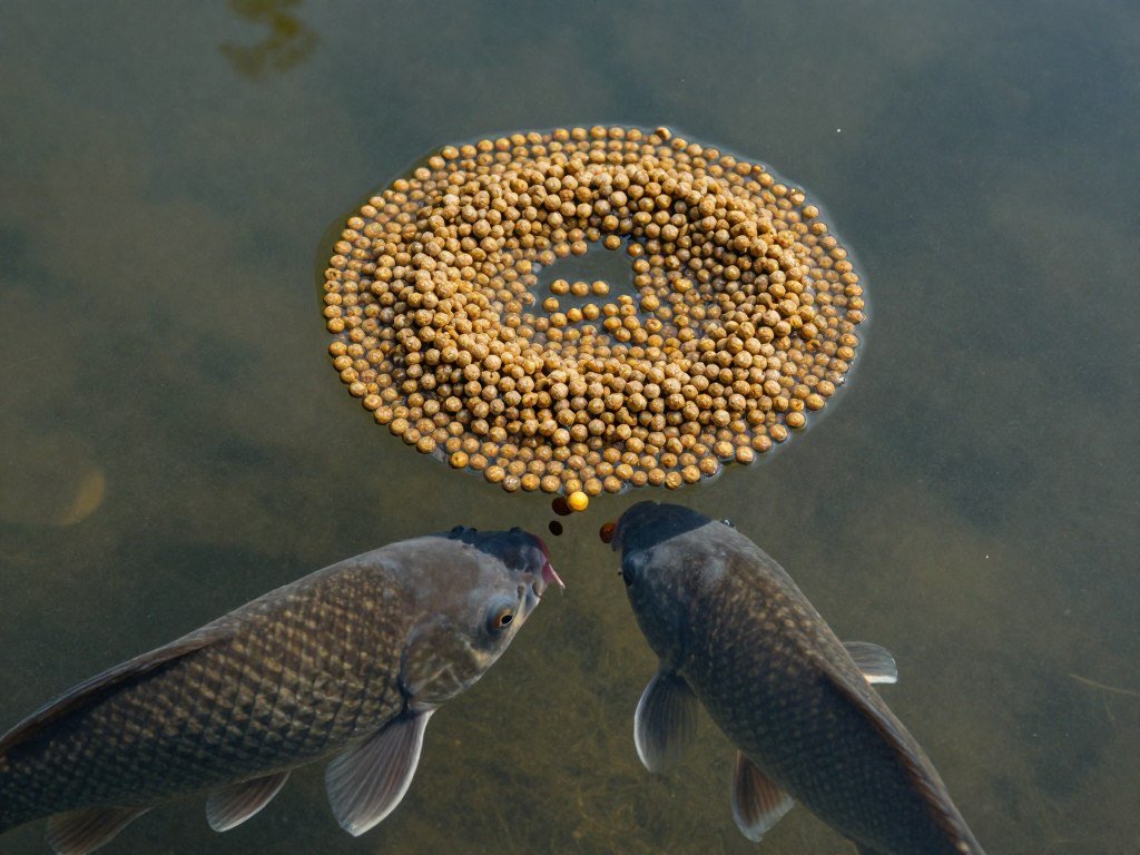 Floating fish feed pellets from manual pellet machine