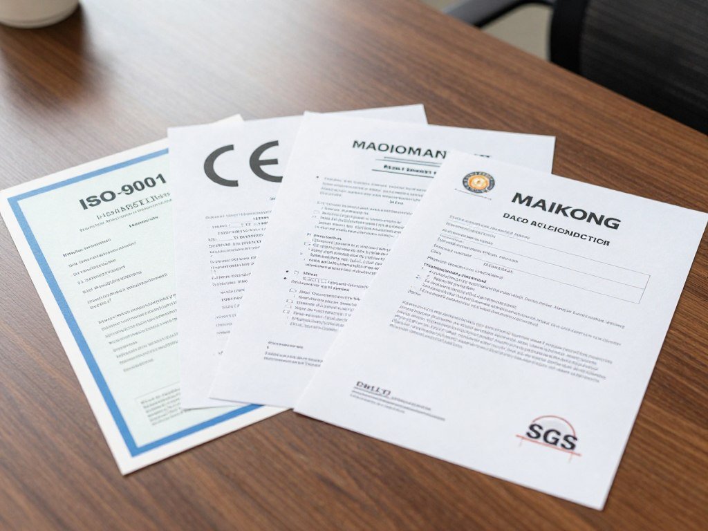 ISO CE SGS certification documents for MAIKONG