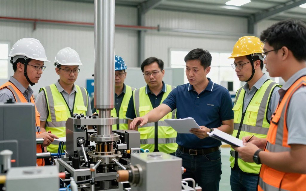 MAIKONG installation training in Philippine feed mill
