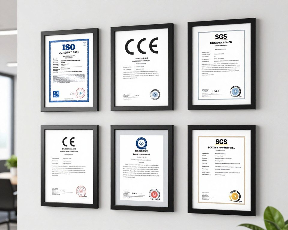 MAIKONG quality certification documents including ISO 9001 and CE certificates