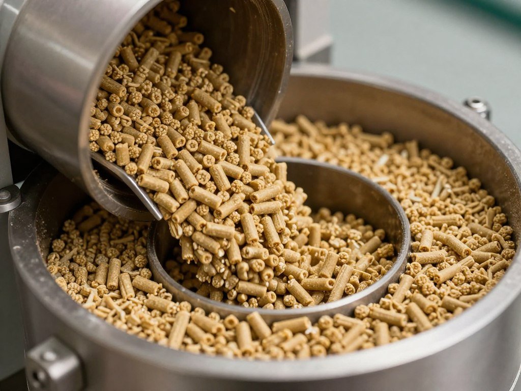 Small scale pelleting machine philippines showing pellet formation process