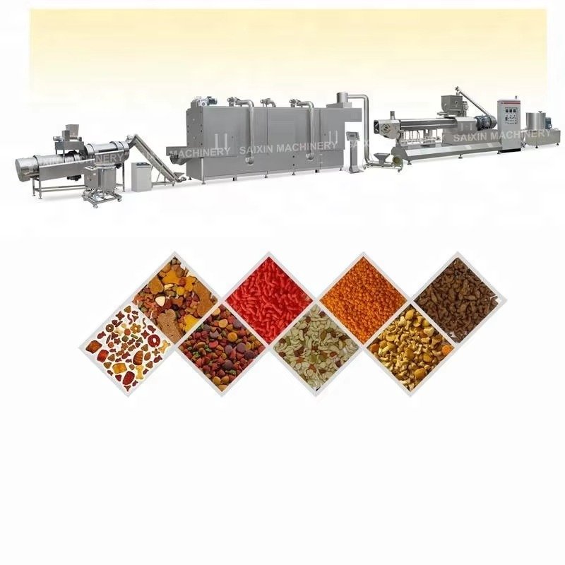 Modern poultry feed production line facility in Philippines showing complete manufacturing system