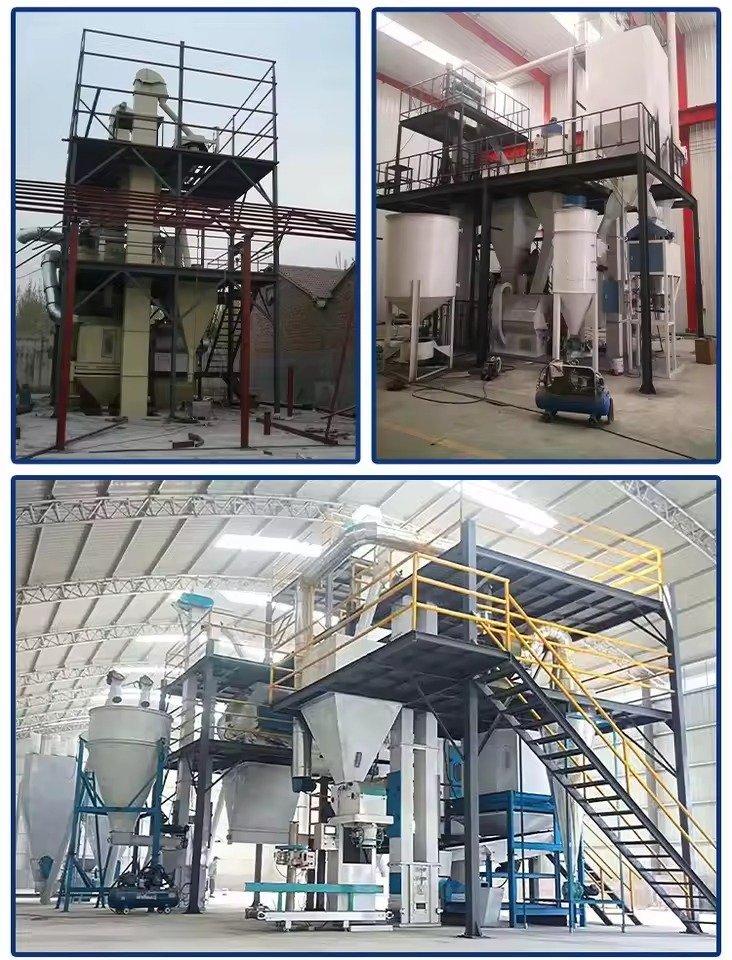 Different capacity feed production lines comparison