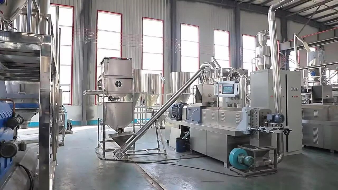 Modern aqua fish feed production line facility in Philippines