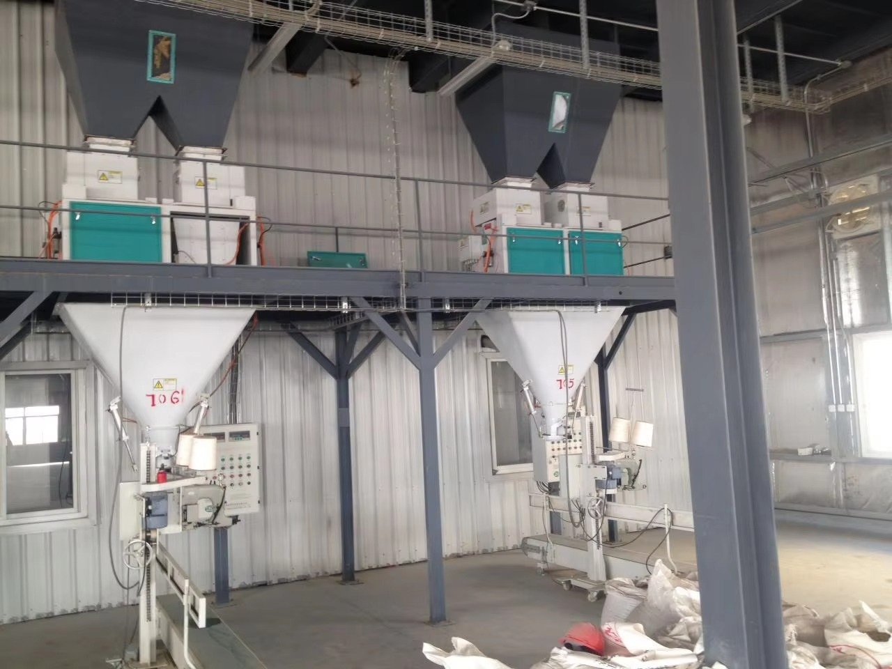 Modern aqua fish feed production line facility in Philippines