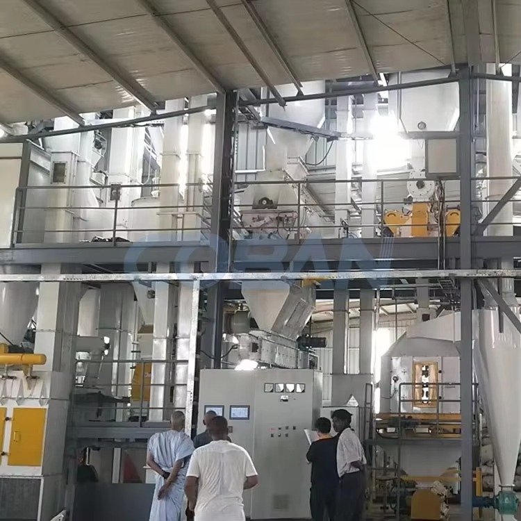Modern aqua fish feed production line facility in Philippines