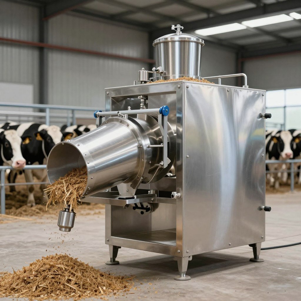 Animal feed production line