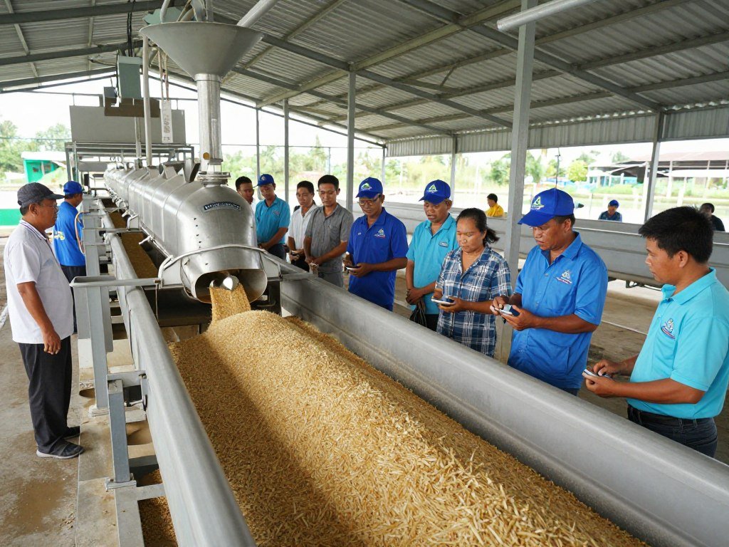 Aquaculture cooperative in Thailand with MAIKONG system