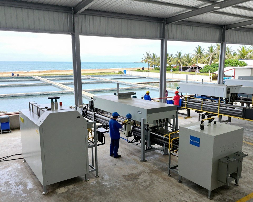 Aquaculture feed production facility in Vietnam with MAIKONG equipment Aquaculture feed production facility in Vietnam with MAIKONG equipment