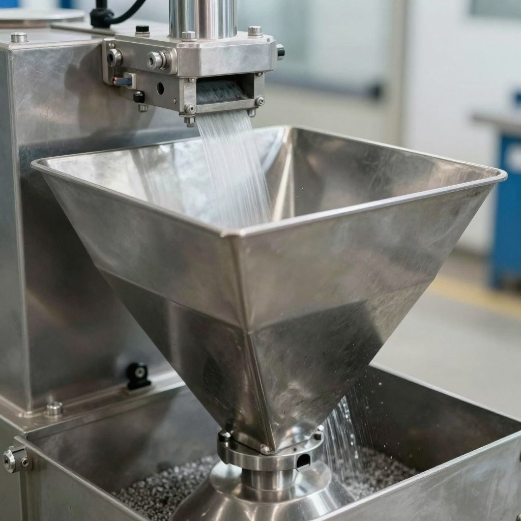 Automatic feeding system for pellet machine