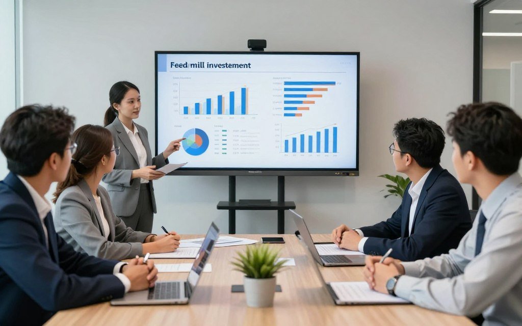 Business planning for feed mill investment