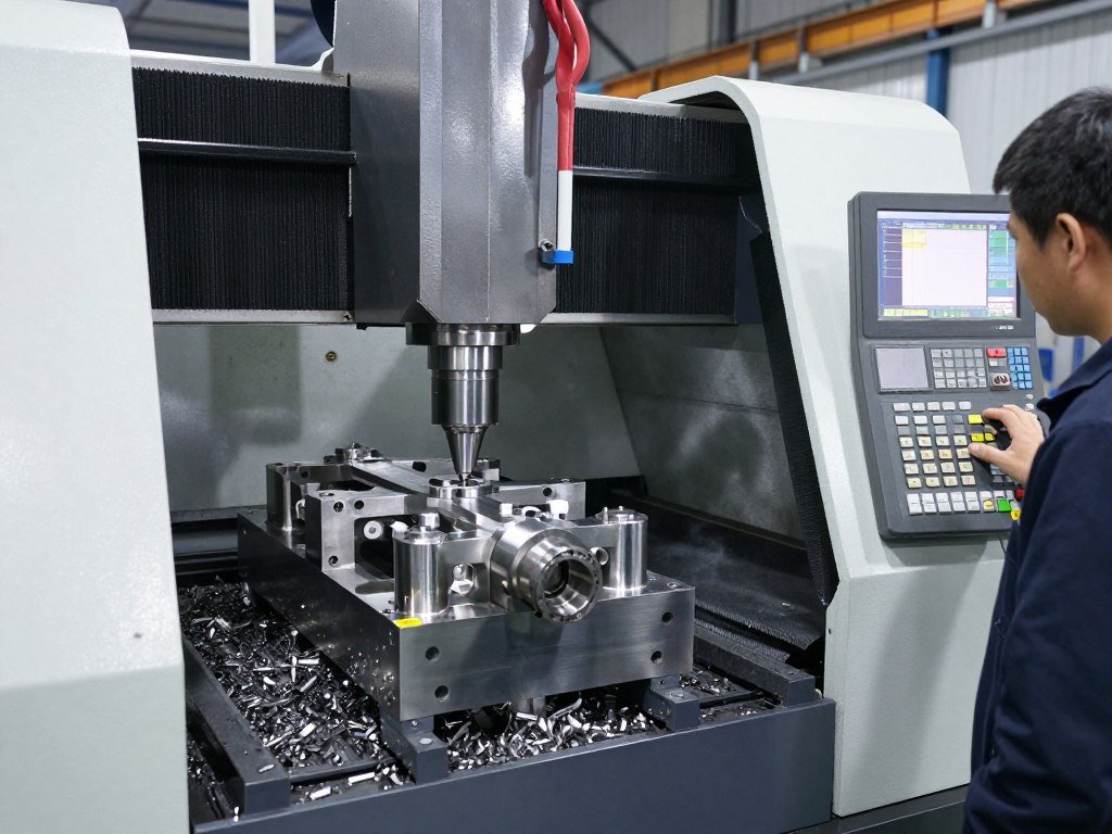 CNC machining center in MAIKONG factory