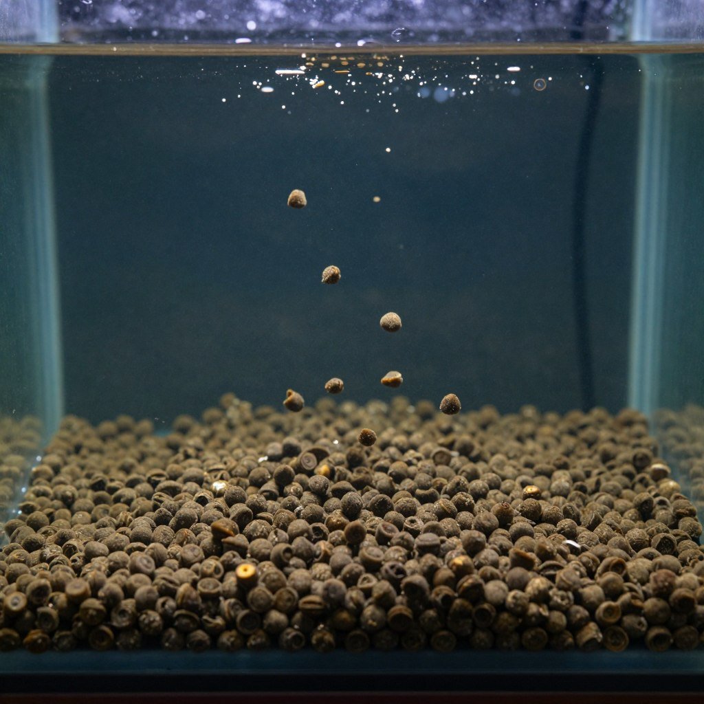 Catfish sinking feed pellets