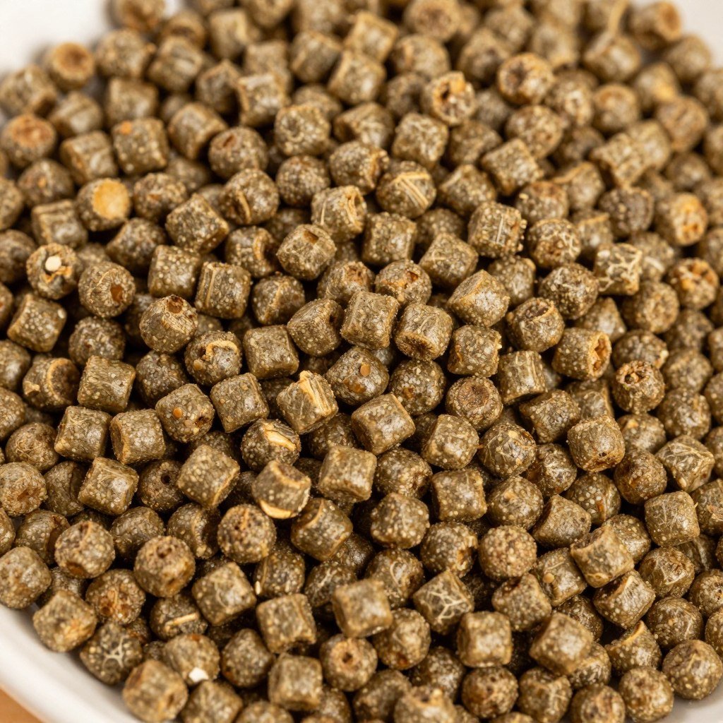 Chicken feed pellets