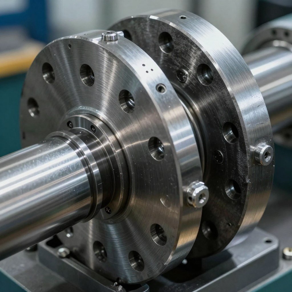 Close-up of pellet mill die and roller components showing wear-resistant materials Close-up of pellet mill die and roller components showing wear-resistant materials