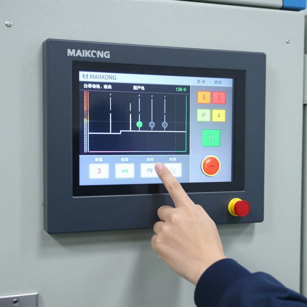 Control panel interface for feed production automation