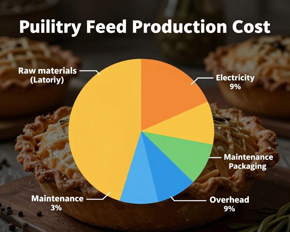 Cost breakdown pie chart
