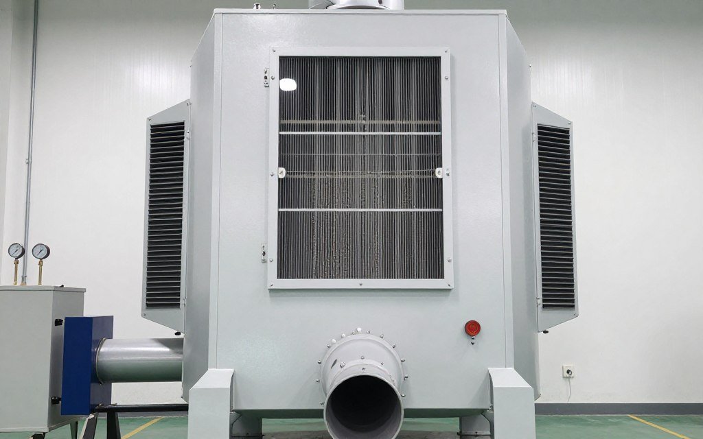 Counterflow cooler for poultry feed pellets