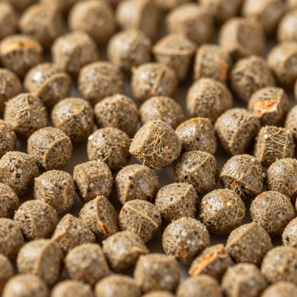 Duck feed pellets