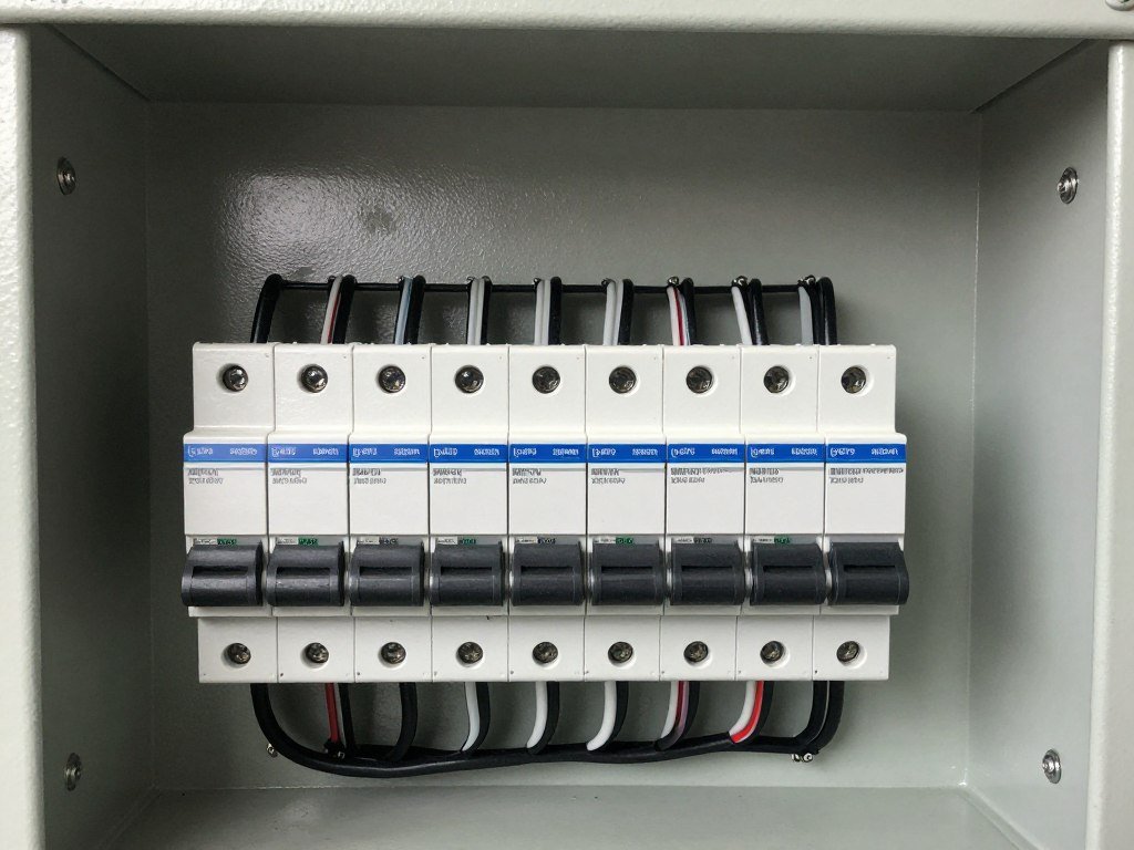 Electrical control panel for fish feed production line