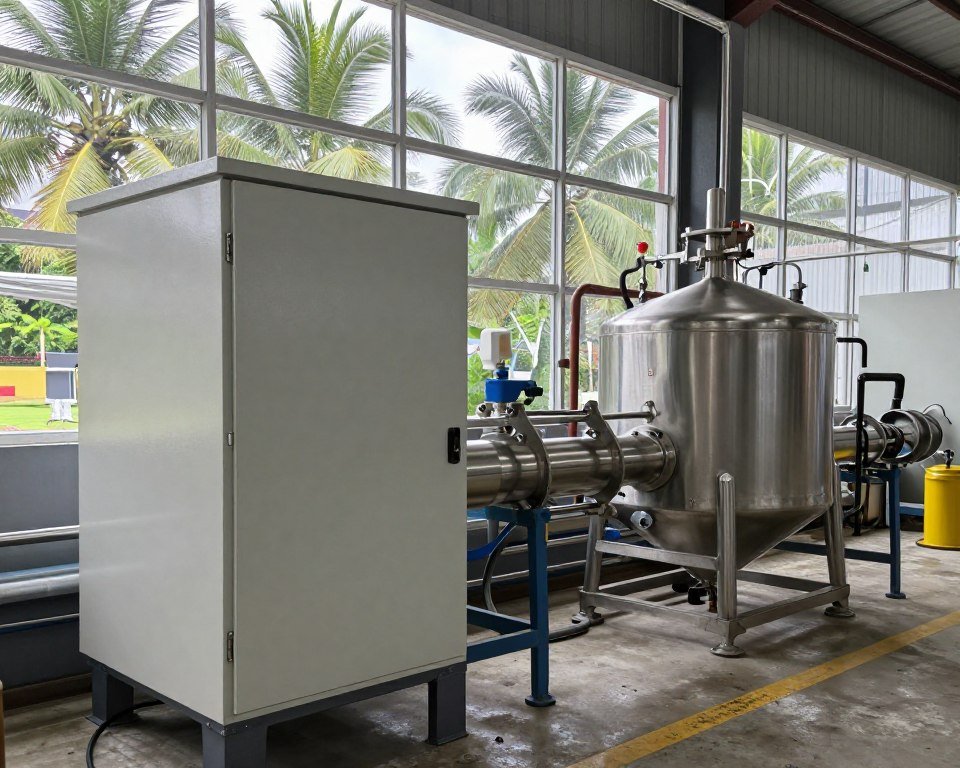 Feed production equipment designed for tropical climate