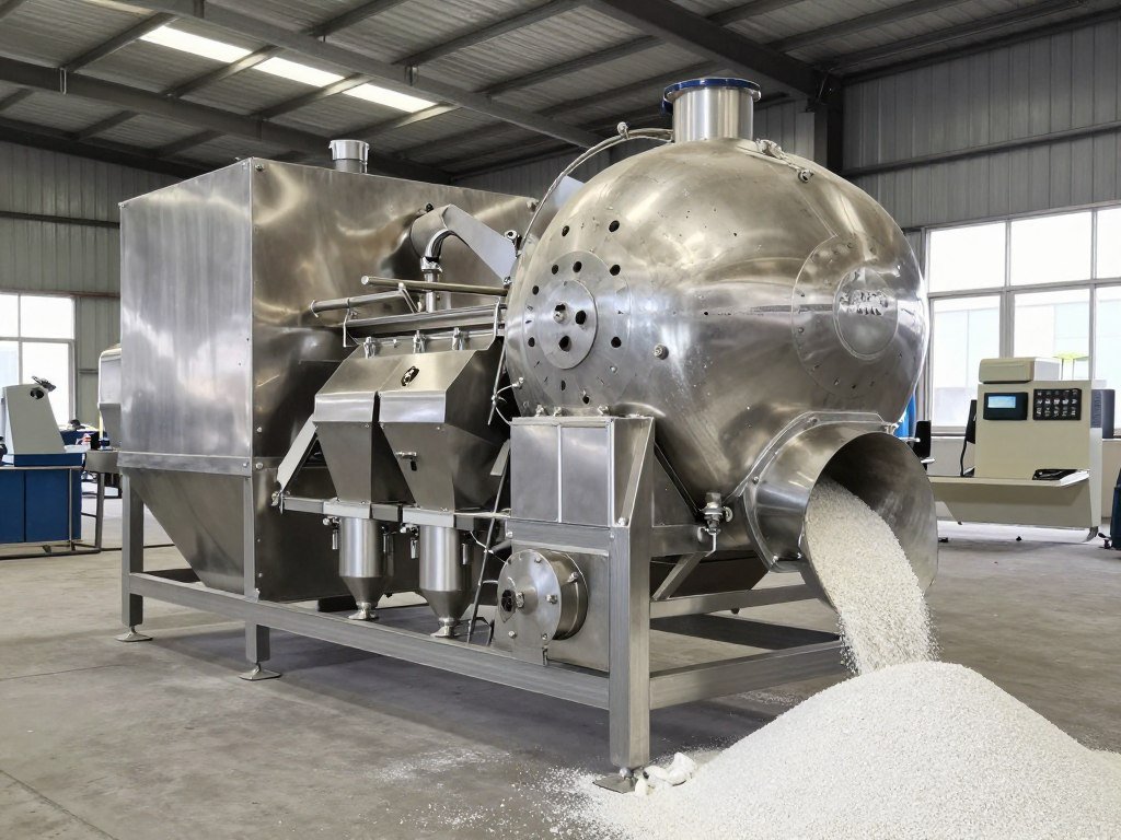 Fertilizer pellet production machine