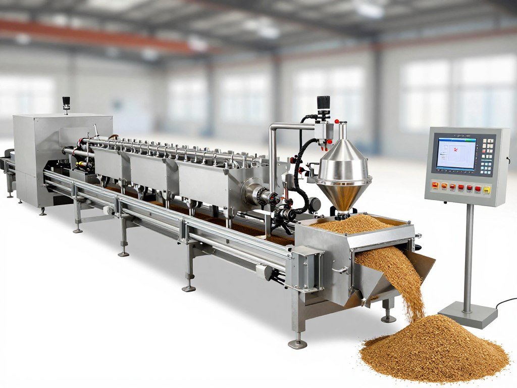 Fish feed production equipment