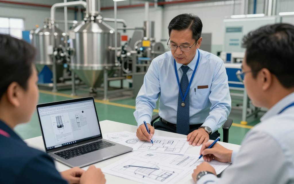 Fish feed production line project planning and consultation