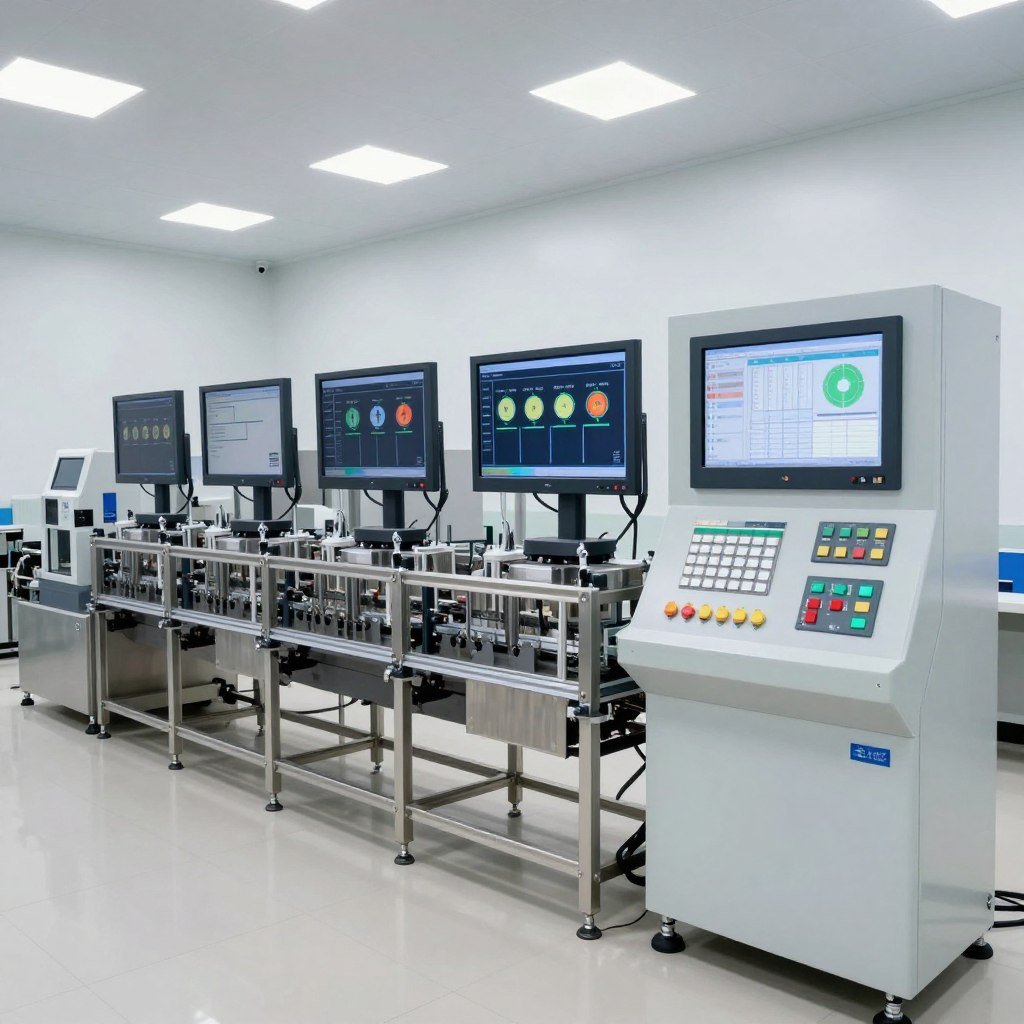 Fully automatic fish feed production line PLC system