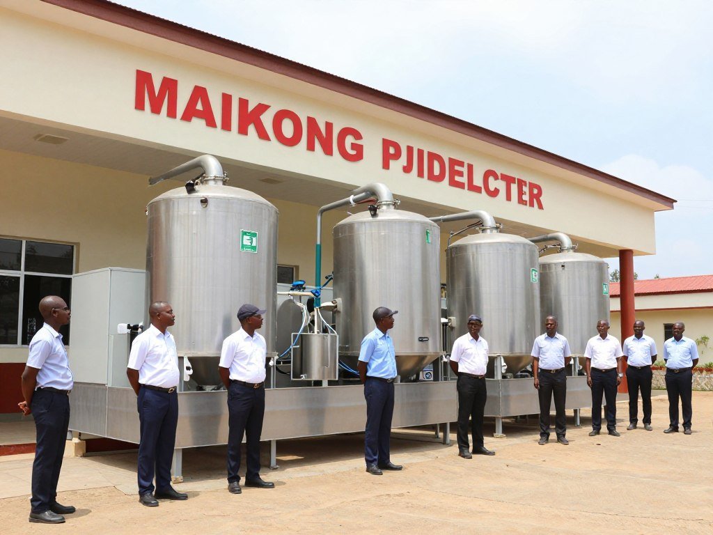 Government agricultural project feed mill in Zimbabwe