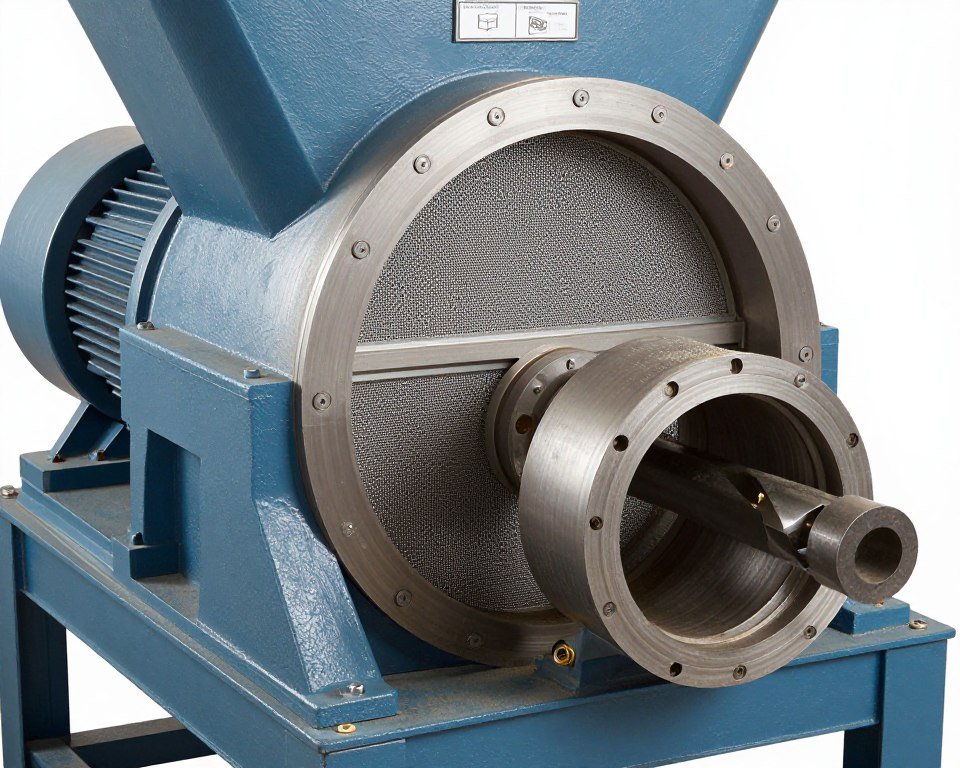 Hammer mill crusher for aqua feed raw material grinding