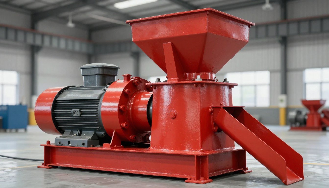Heavy-duty hammer mill crusher for grain processing in feed mills Heavy-duty hammer mill crusher for grain processing in feed mills