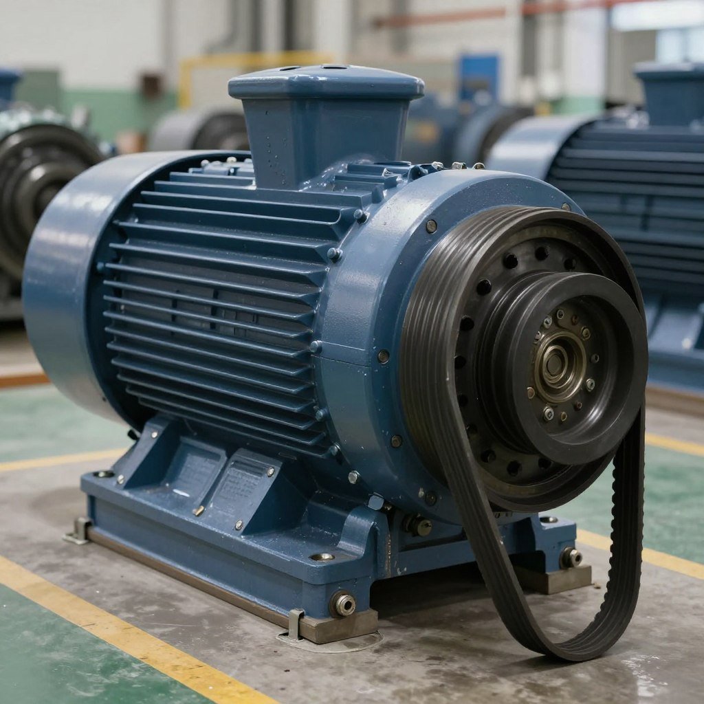 Industrial motor and drive system