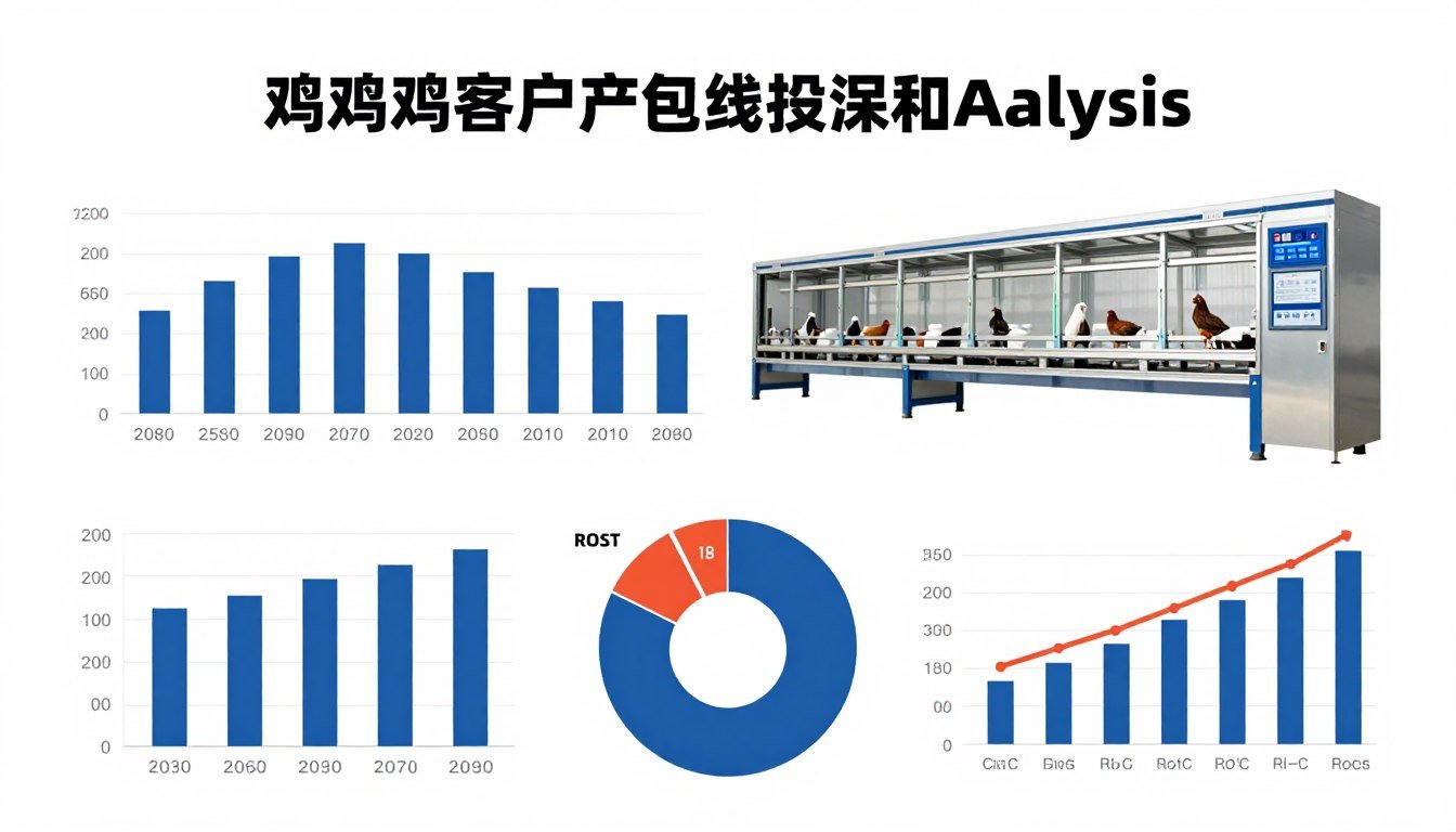 Investment analysis chart for feed production
