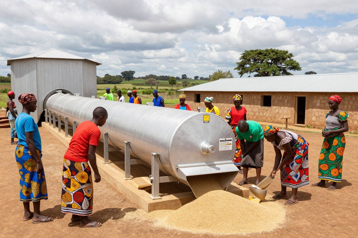Kenyan poultry feed cooperative mill with MAIKONG production line