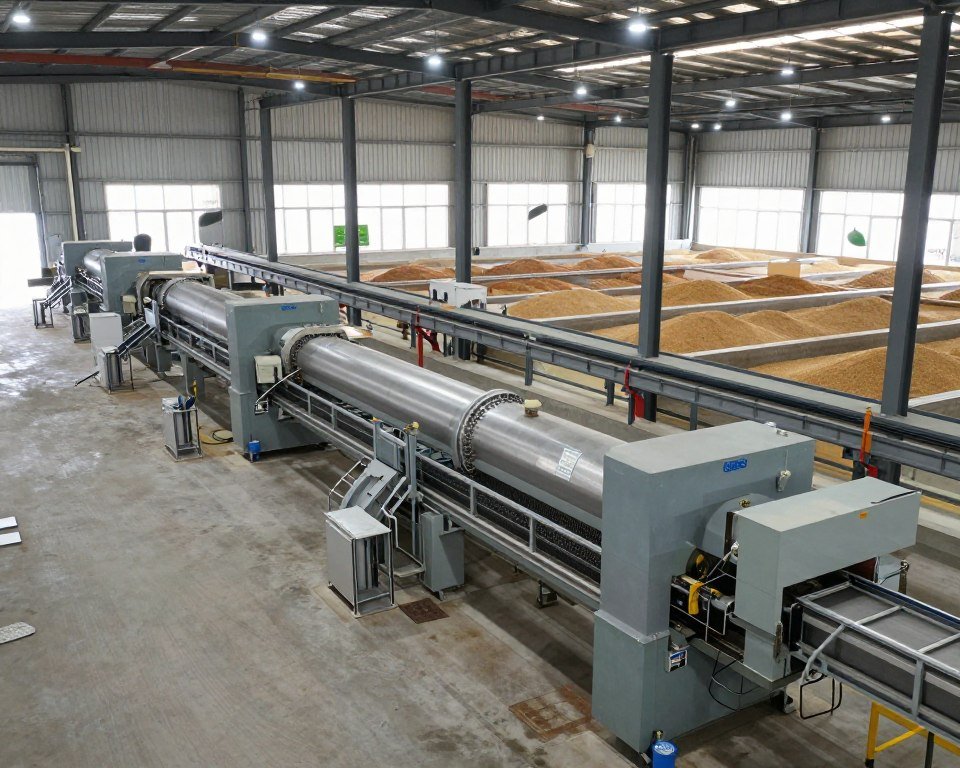 Large-scale MAIKONG cattle feed mill in Thai commercial feedlot operation