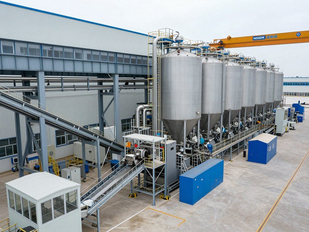 MAIKONG MK-L001-10T large scale industrial fish feed production facility