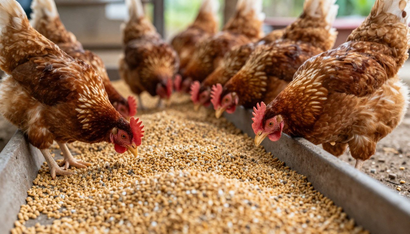 MAIKONG chicken feed pellets for broilers and layers in Philippine poultry farms