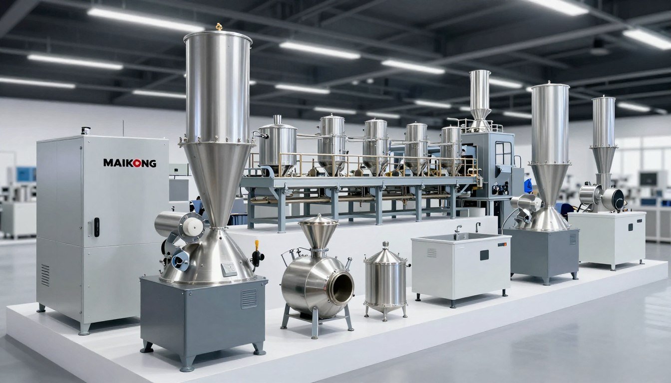 MAIKONG complete product range of feed production equipment and pellet machines