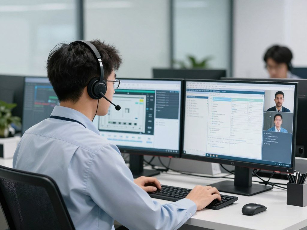 MAIKONG customer support specialist providing remote technical assistance MAIKONG customer support specialist providing remote technical assistance