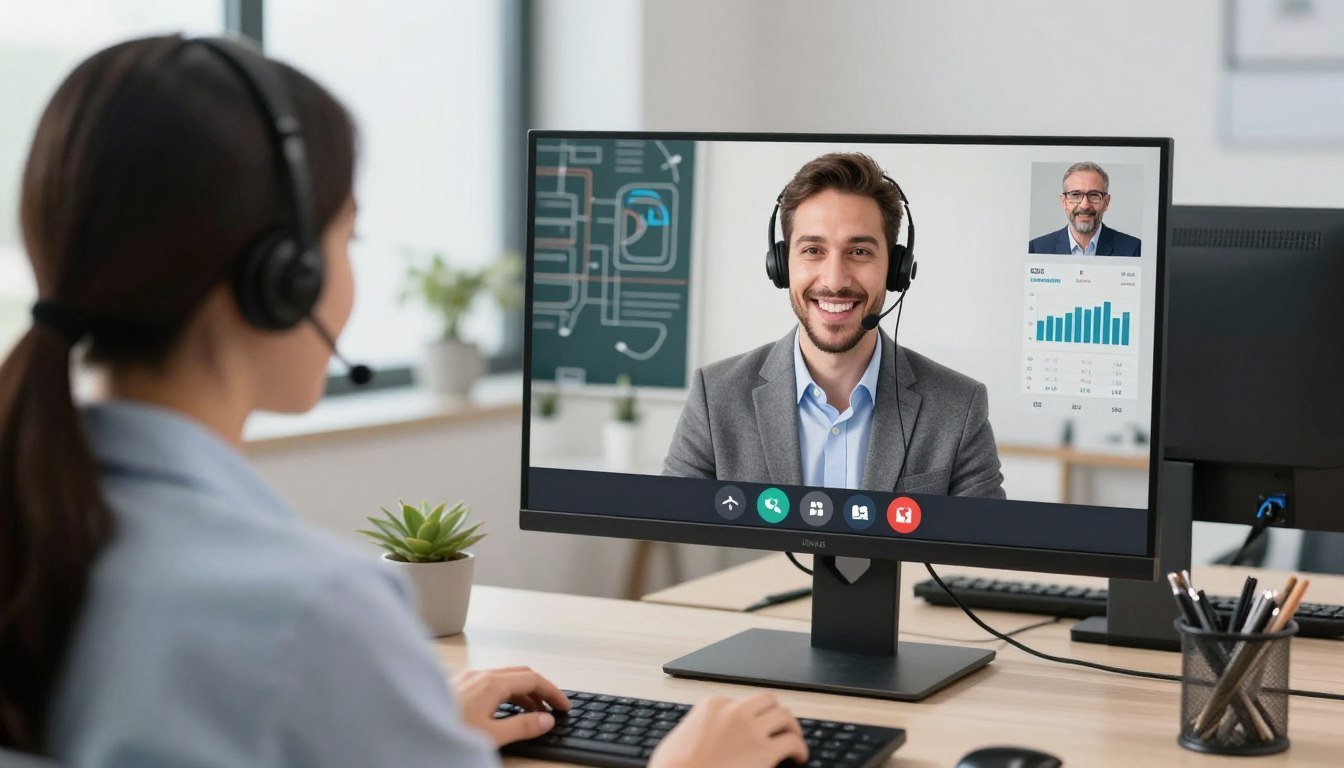 MAIKONG customer support team assisting Philippine client via video call