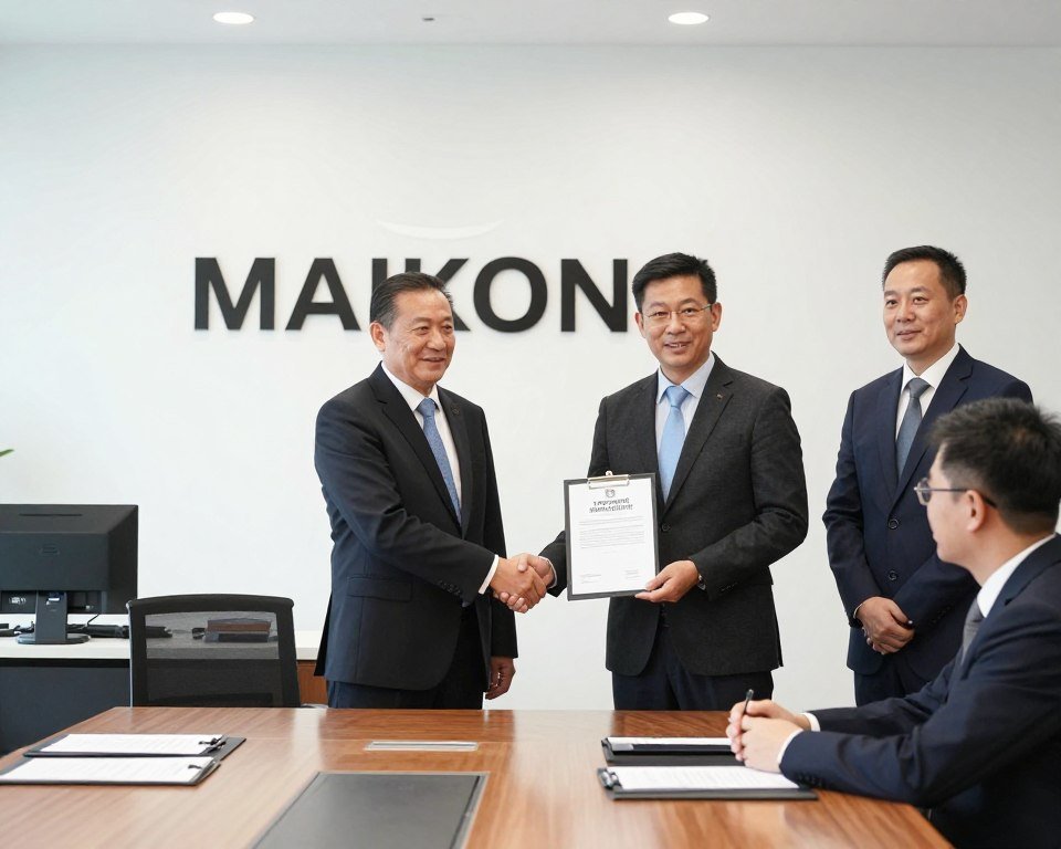 MAIKONG dealer agreement signing ceremony with international partners