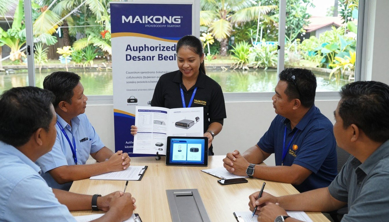 MAIKONG dealer meeting with Philippine aquaculture customers