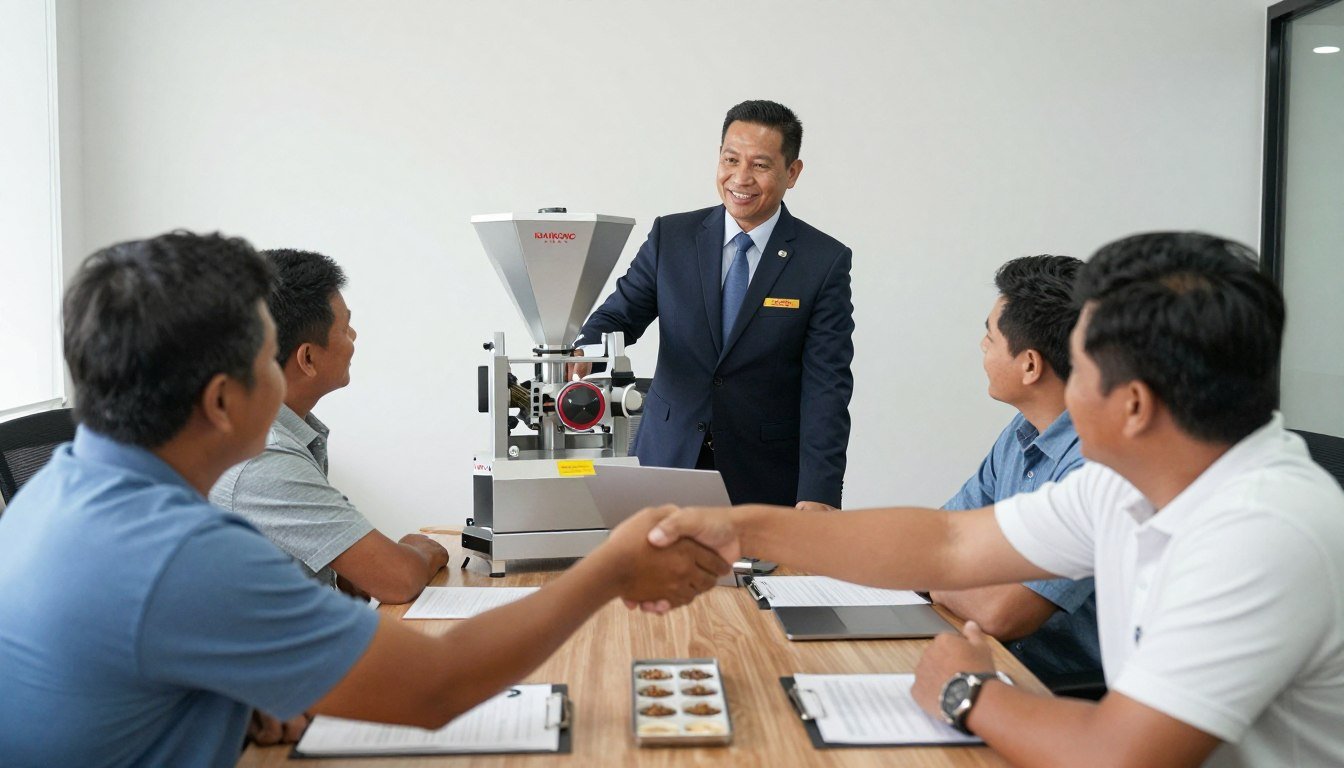 MAIKONG dealer meeting with Philippine farmers