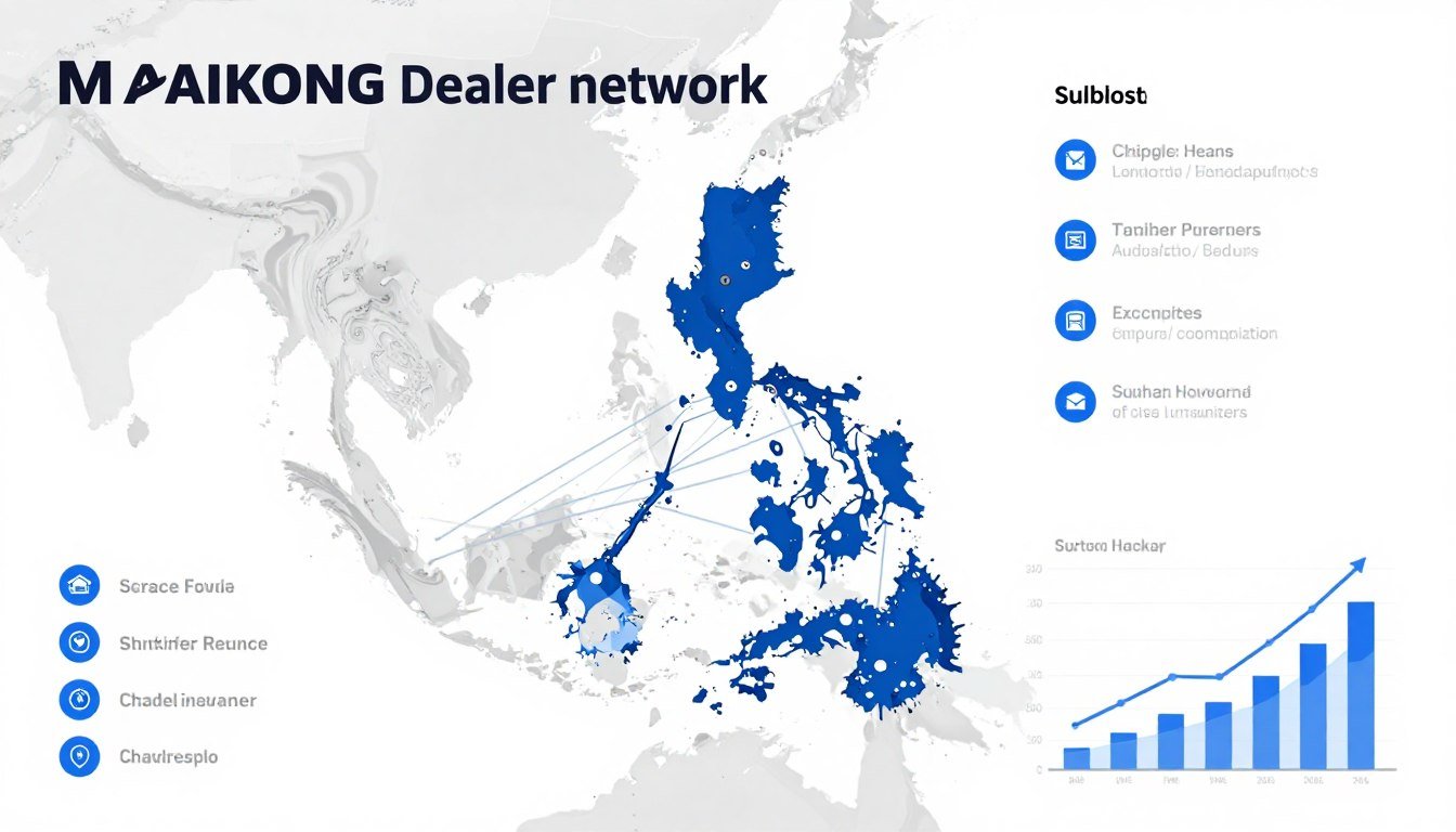 MAIKONG dealer network across Philippines and Southeast Asia