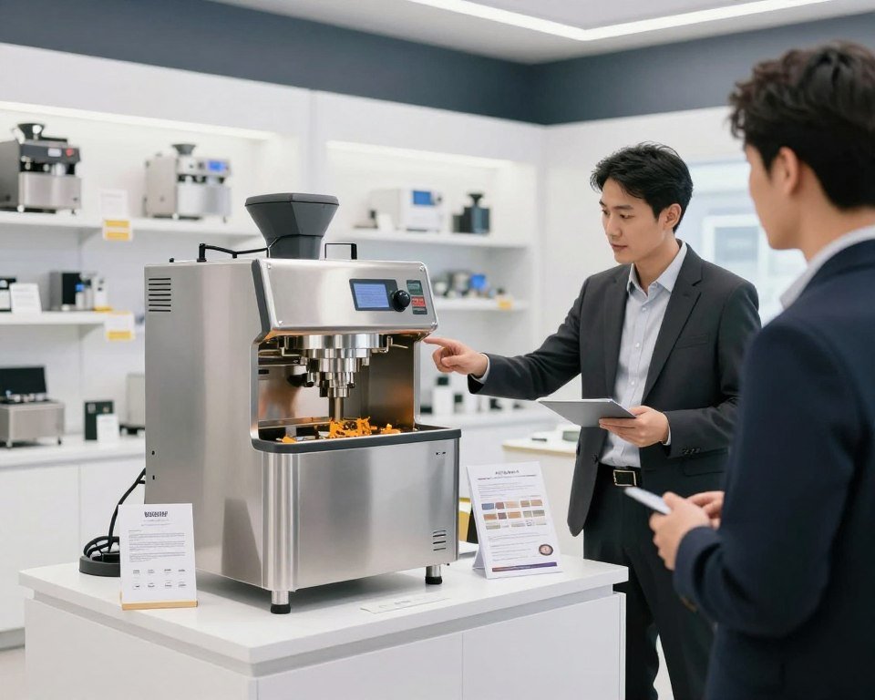 MAIKONG dealer showroom with equipment displays