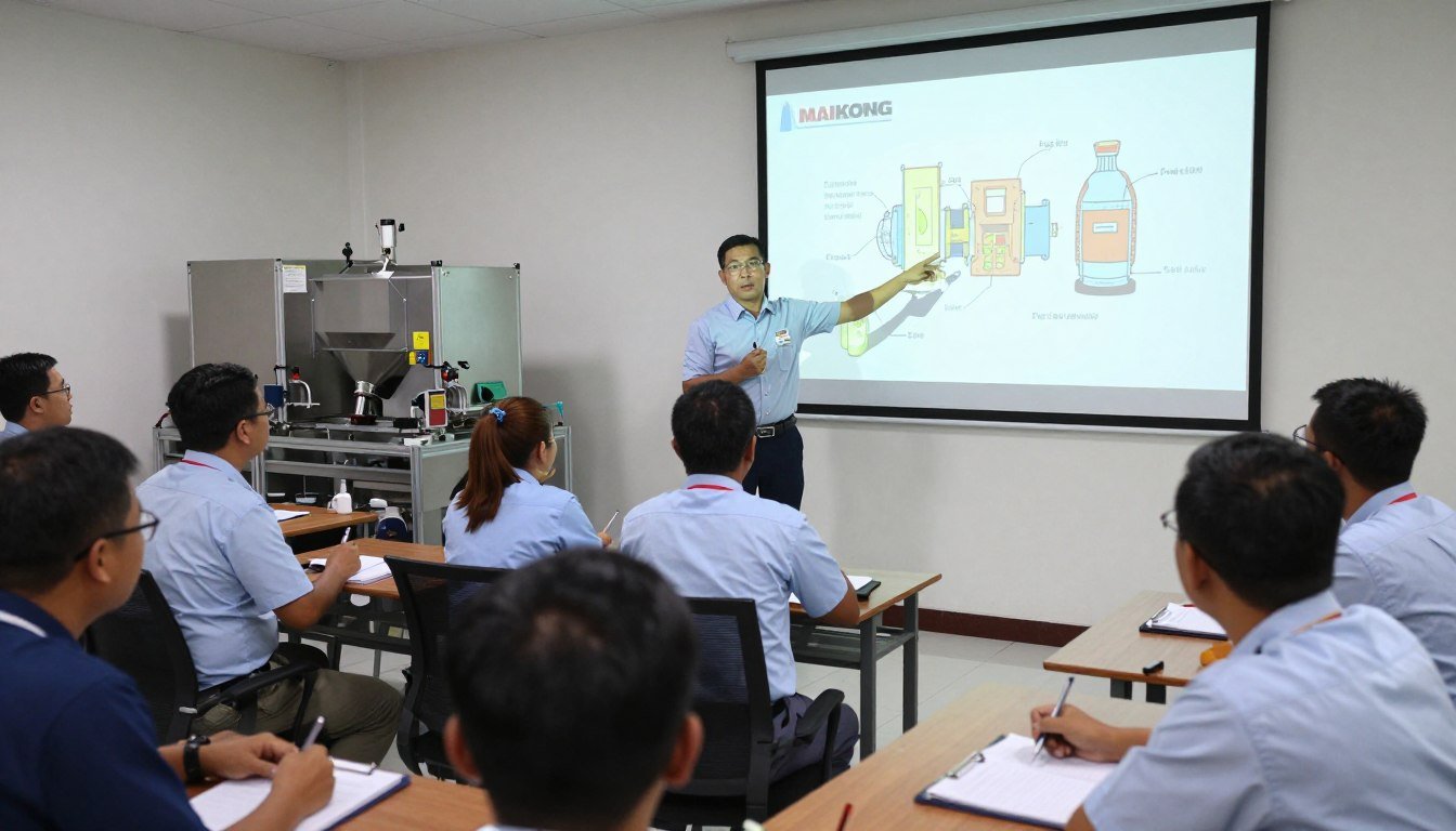 MAIKONG dealer training session in factory