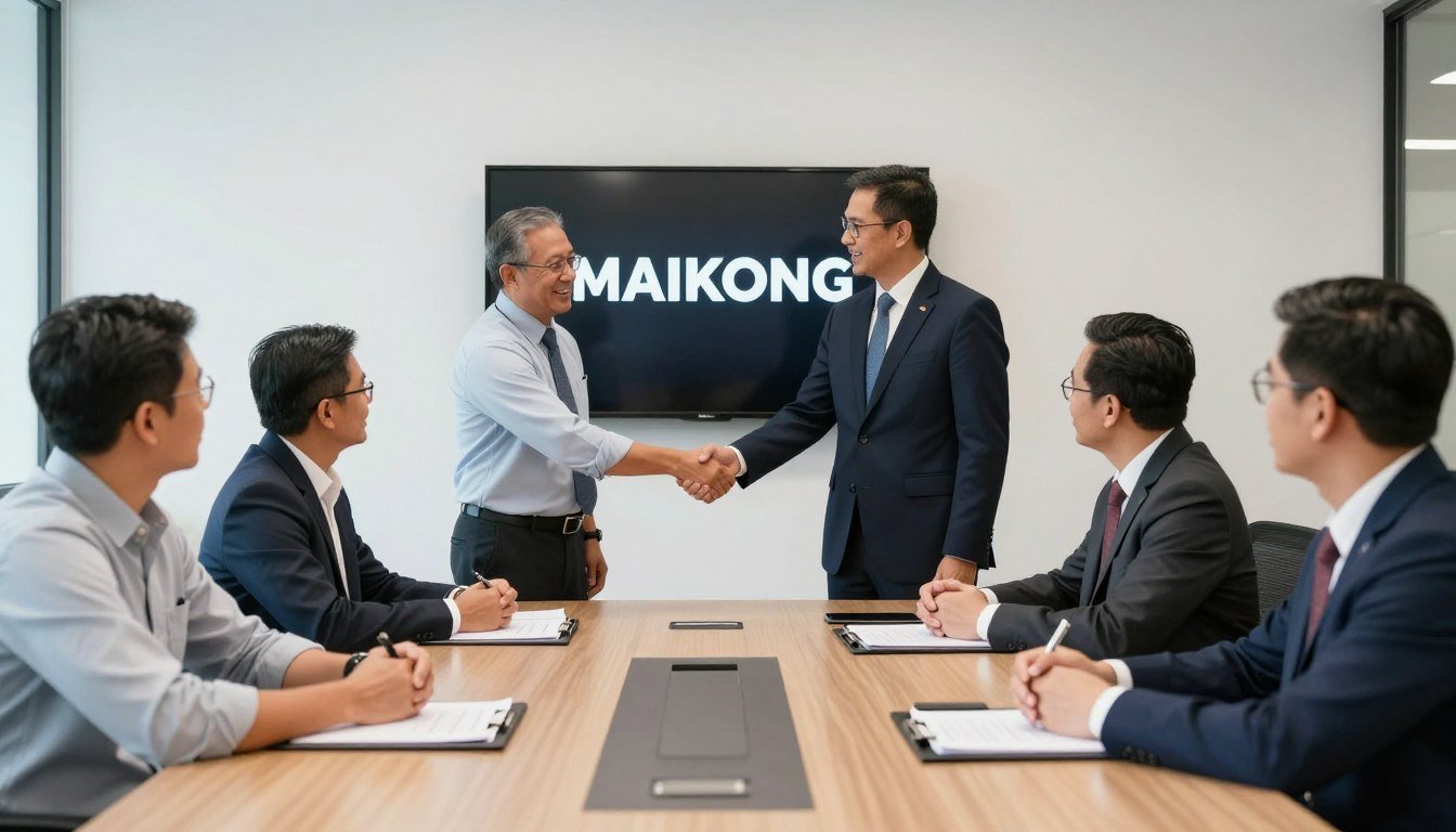 MAIKONG distributor partnership meeting with Philippine agricultural business representatives