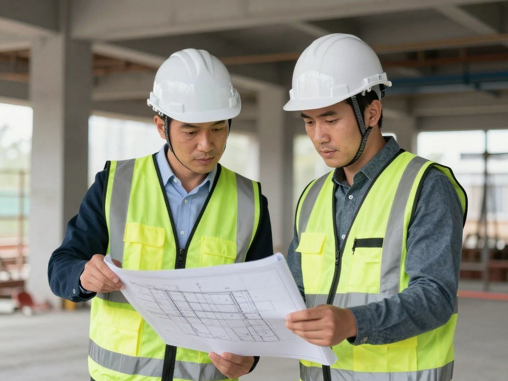 MAIKONG engineer consulting with client